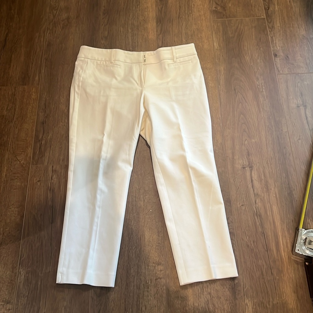 LOFT Cream Women's Pants